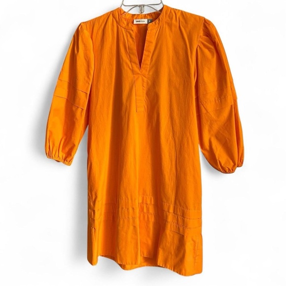 Maude Vivante Orange Thea Dress – Size Small 🐯🏈🧡 - Picture 4 of 9